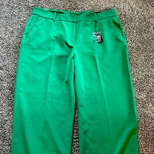 Lane Bryant Trousers Size 20 NWT Kelly Green